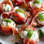 Prosciutto Wrapped Mozzarella Bites