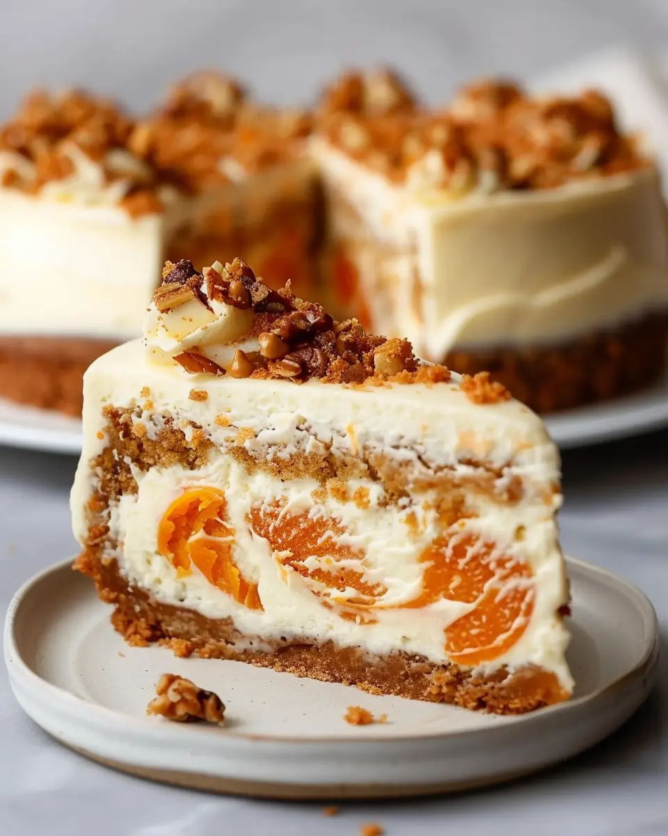 Carrot Cake Cheesecake: The Best of Both Worlds Delight
