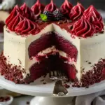 Red Velvet Cheesecake Layer Cake Recip