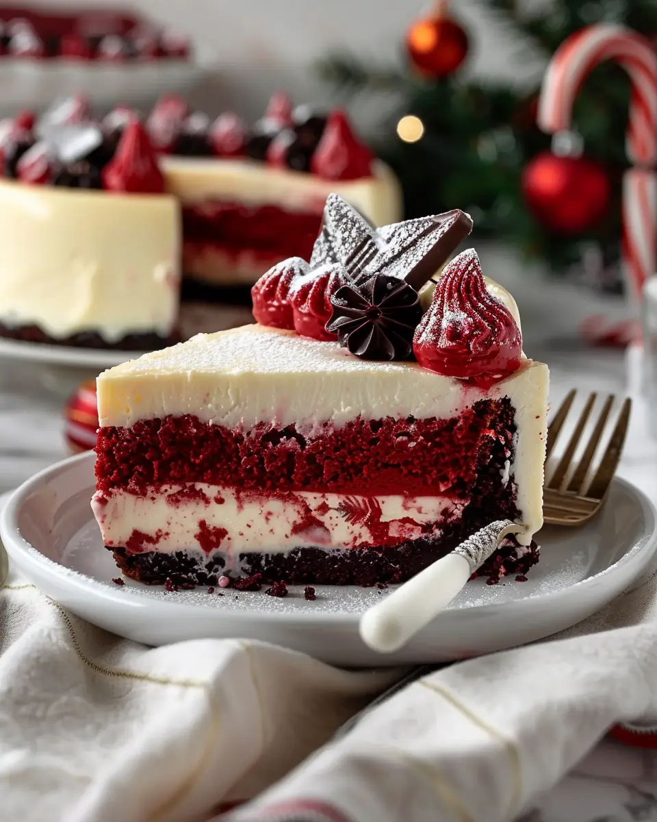 Christmas Red Velvet Cheesecake Recipe: An Indulgent Holiday Delight