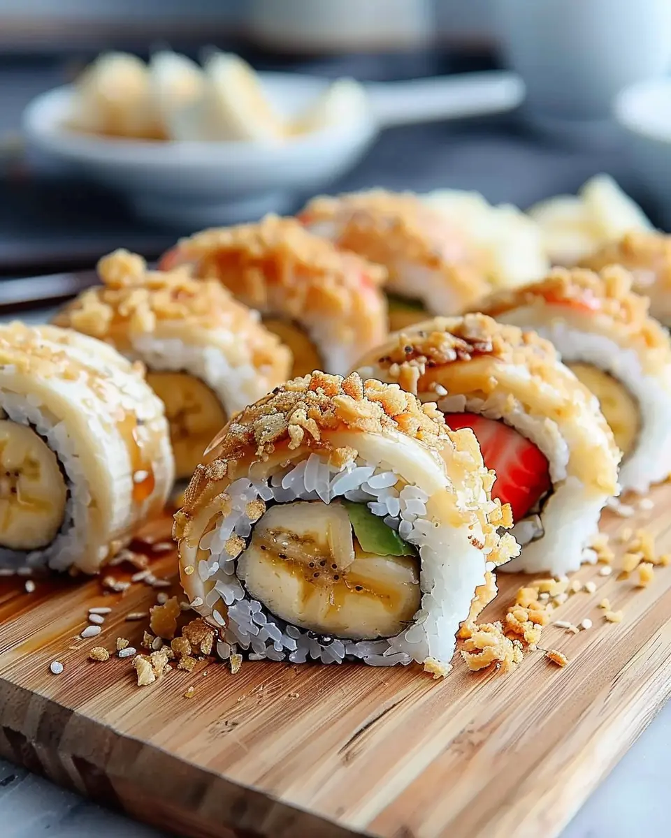 Easy Banana Sushi Rolls: A Fun, Healthy Twist on Snack Time