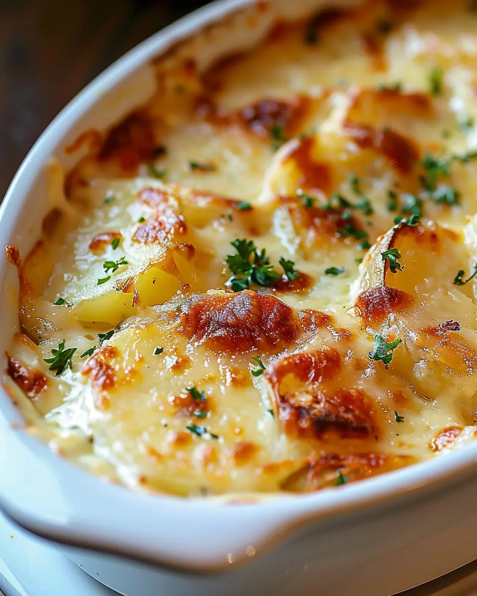 Copycat Ruth’s Chris Potatoes au Gratin: Indulgent Turkey Bacon Twist