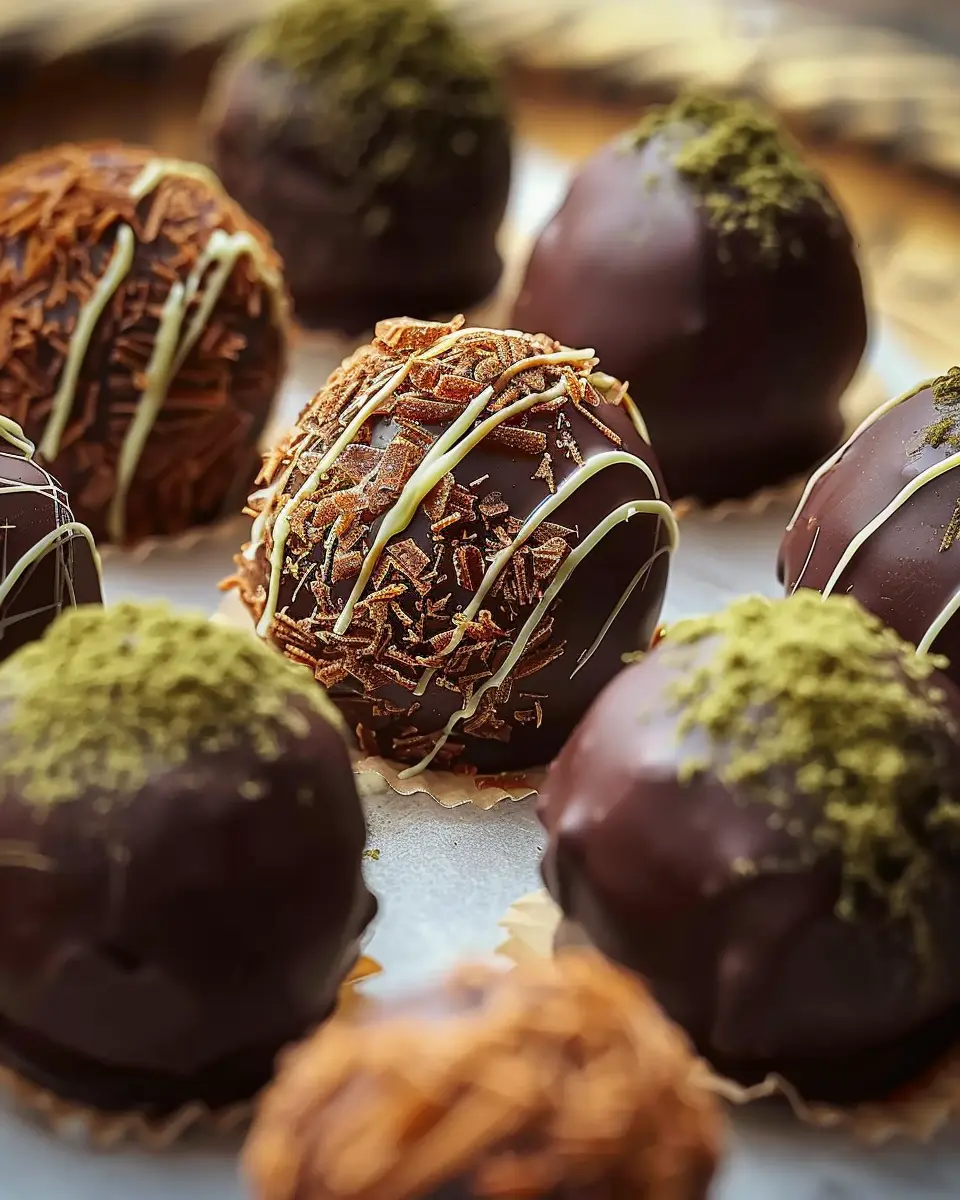 Indulge in Luxurious Dubai Chocolate Balls Today for a Sweet Delight