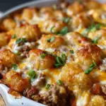 Cowboy Beef Tater Tot Casserole Recipe