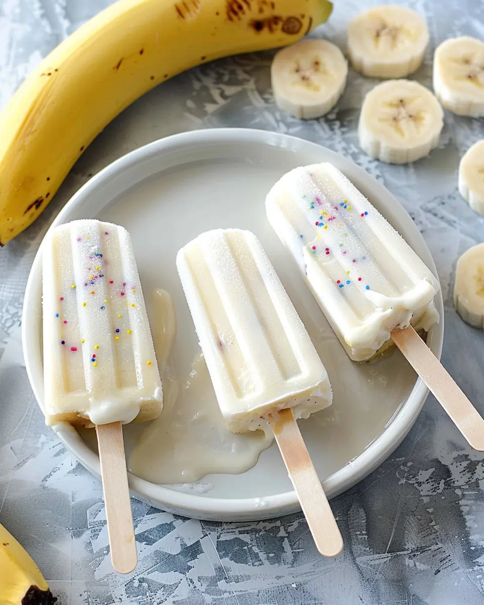 Frozen Banana Yogurt Pops: The Best Guilt-Free Treat for Summer