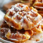 Apple Fritter Waffle Donuts