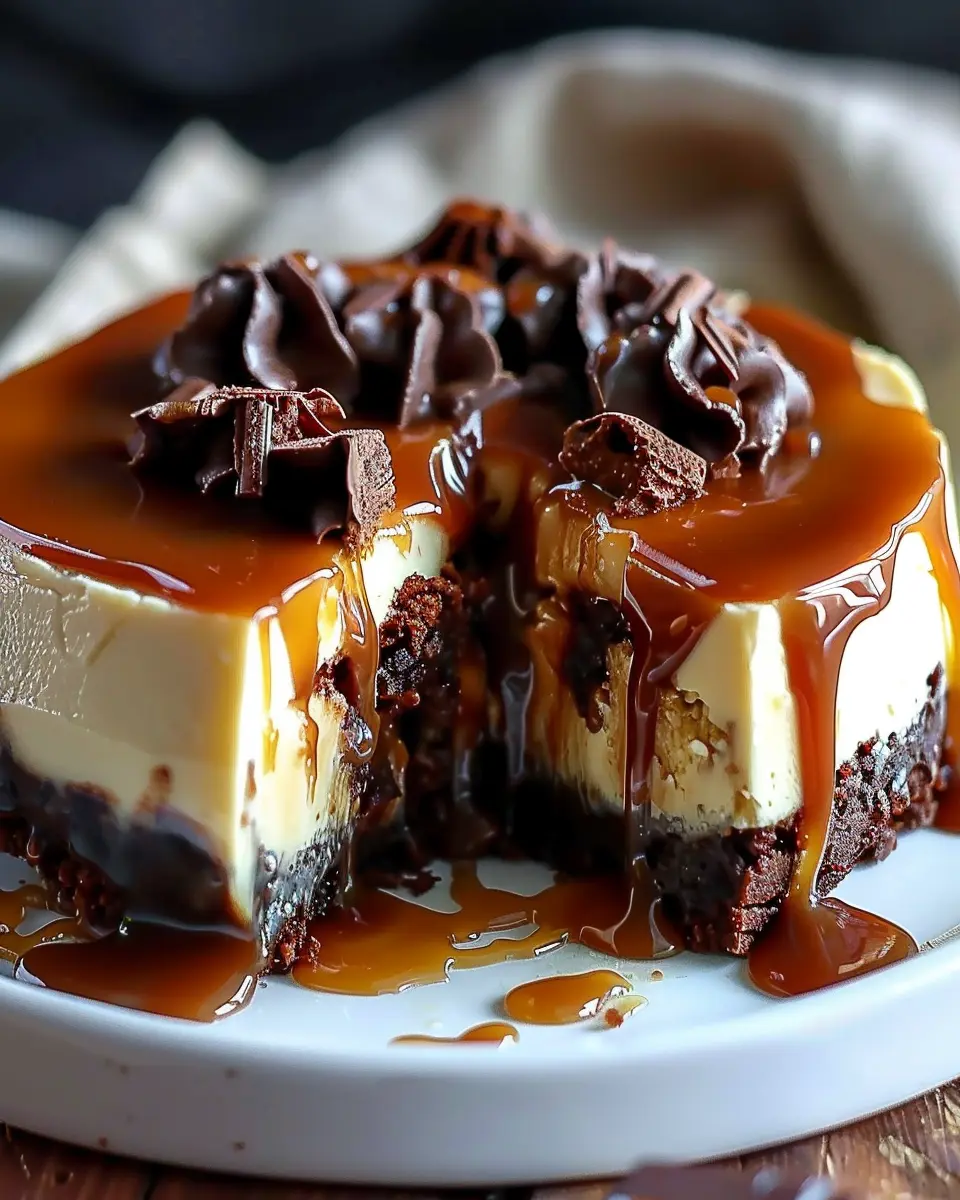 Caramel Brownie Cheesecake: The Indulgent Delight You Need