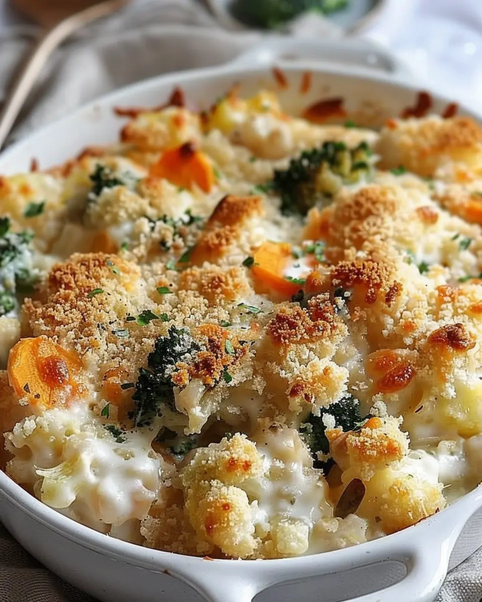 Creamy Winter Vegetable Casserole: A Comforting Dish for All