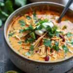 Creamy Chicken Enchilada Soup