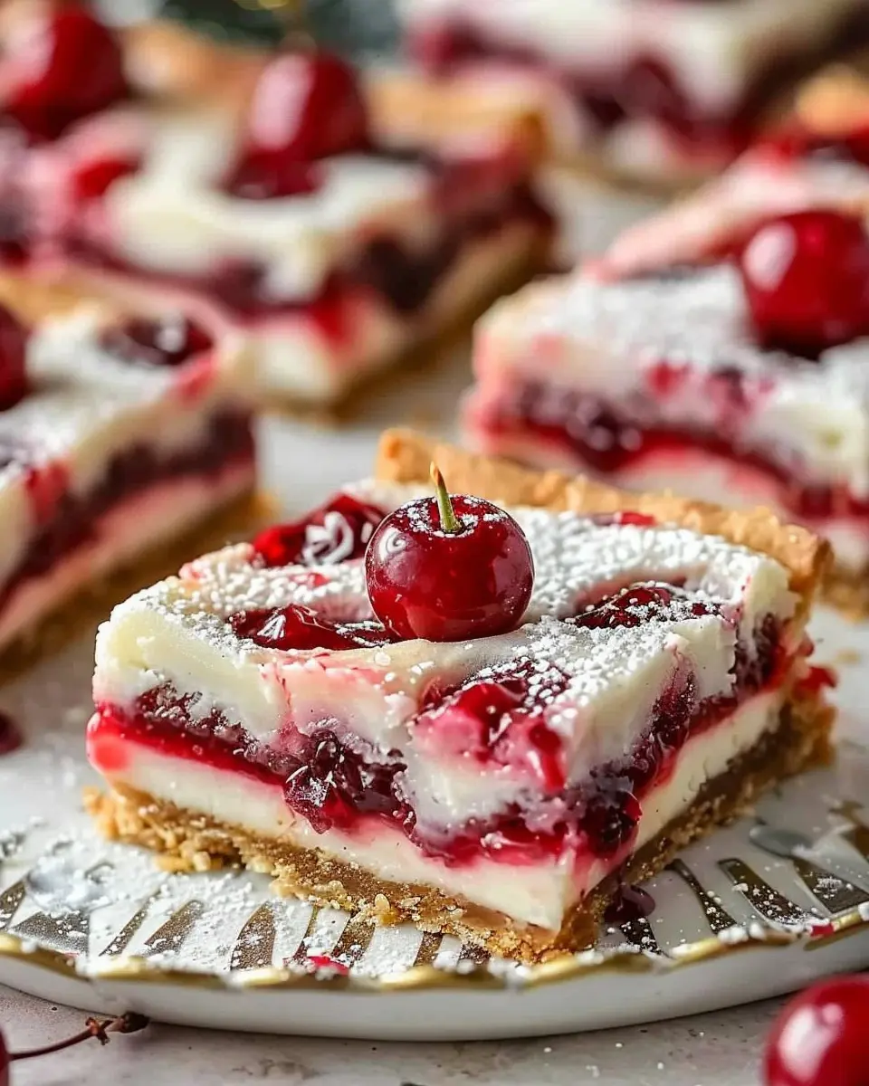 Christmas Cherry Bars: Easy Recipe for a Joyful Holiday Treat