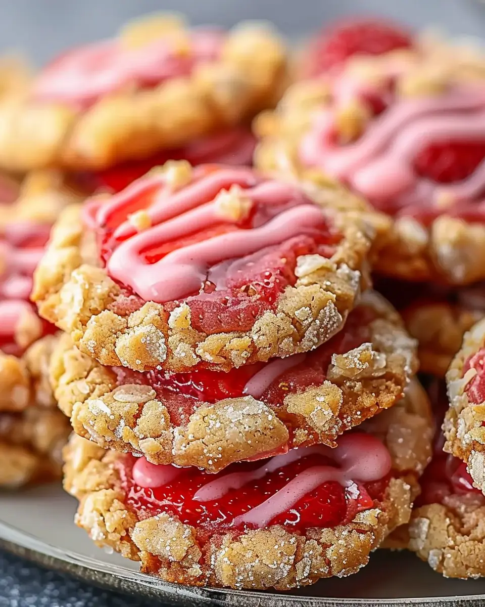 Strawberry Crunch Cookies: Easy Treats to Satisfy Your Sweet Tooth