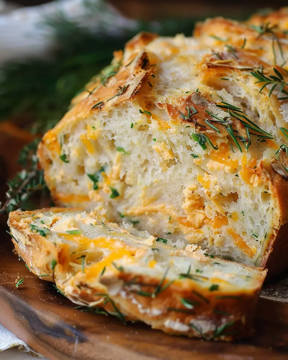 Cheddar and Herb Soda Bread: Easy Recipe for Homemade Delight