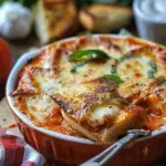 Tomato Soup and Grilled Cheese Casserole