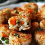 Easy Irresistible Chicken & Veggie Rice Bites