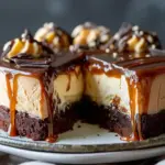 Caramel Brownie Cheesecake