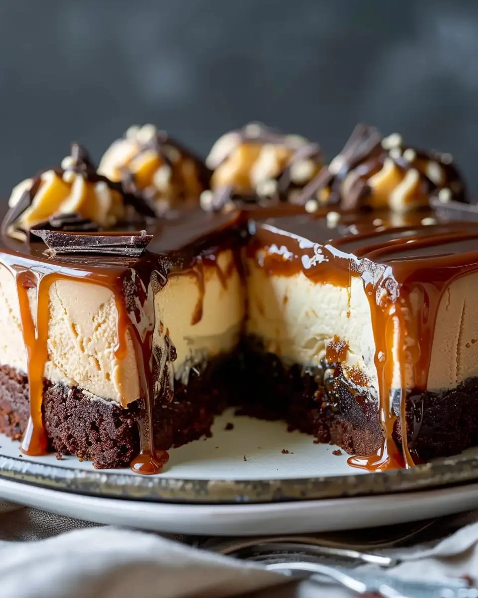 Caramel Brownie Cheesecake: The Indulgent Treat You Deserve