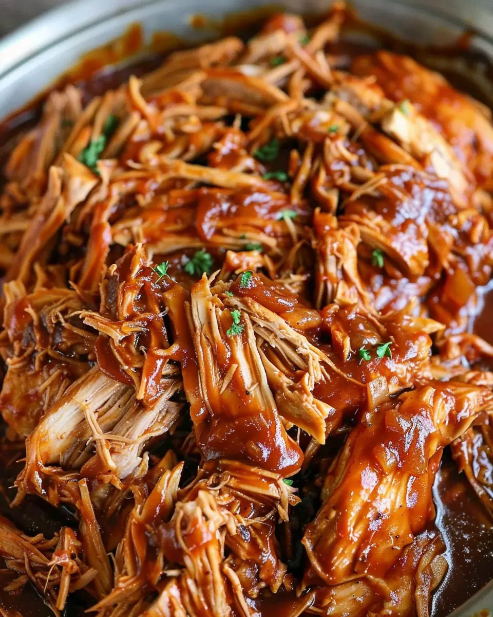 The Best Crockpot BBQ Chicken: Easy Pulled Chicken Delight