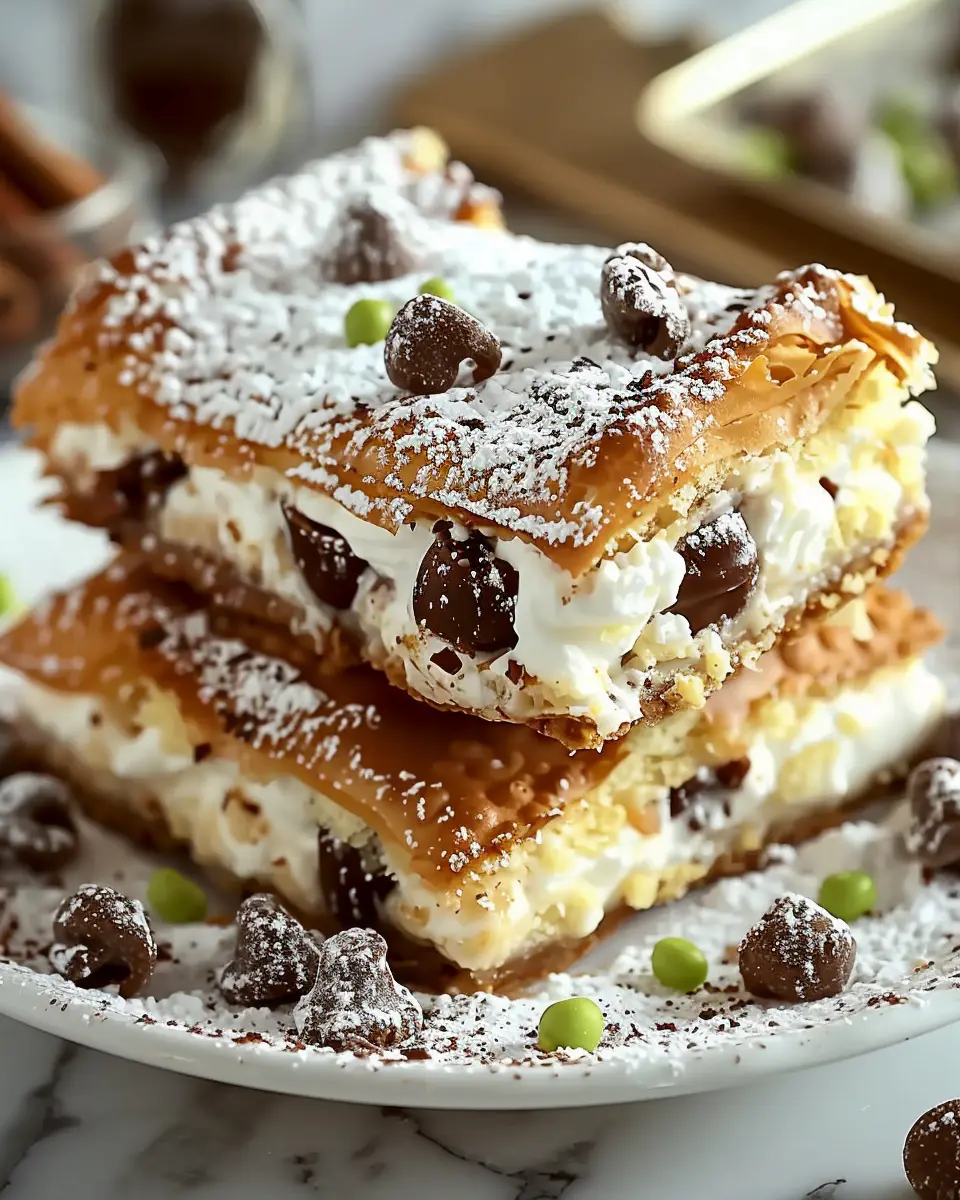 Classic Cannoli Squares: The Indulgent Dessert You’ll Love to Make