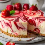 Strawberry Swirl Cheesecake Recipe