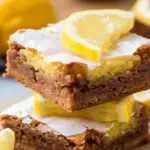 Easy Lemon Brownies Recipe