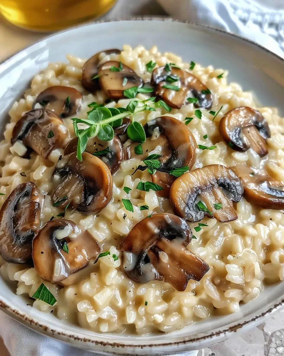 Creamy Mushroom Risotto Recipe: Easy Comfort Food for Everyone