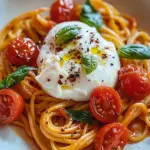 Burst Tomato Burrata Pasta
