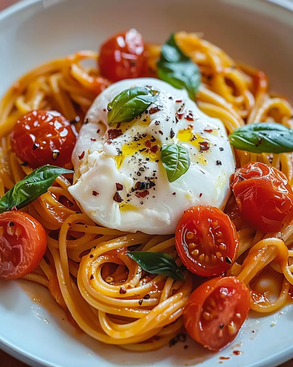 Burst Tomato Burrata Pasta: The Best Easy Recipe for Home Cooks