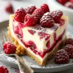 Baked Raspberry Cheesecake