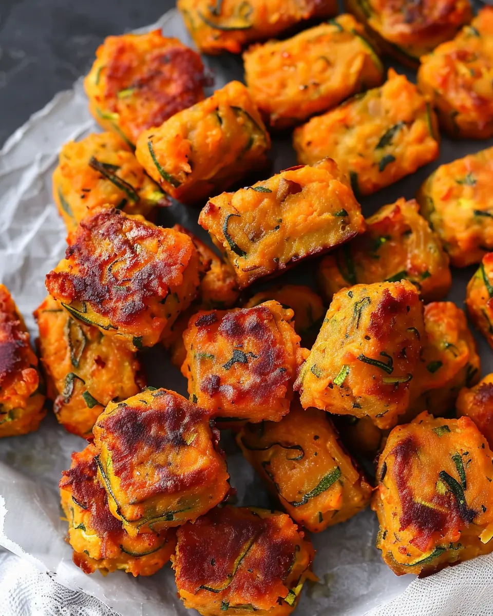 Baked Sweet Potato Zucchini Tots: A Healthier Family Treat