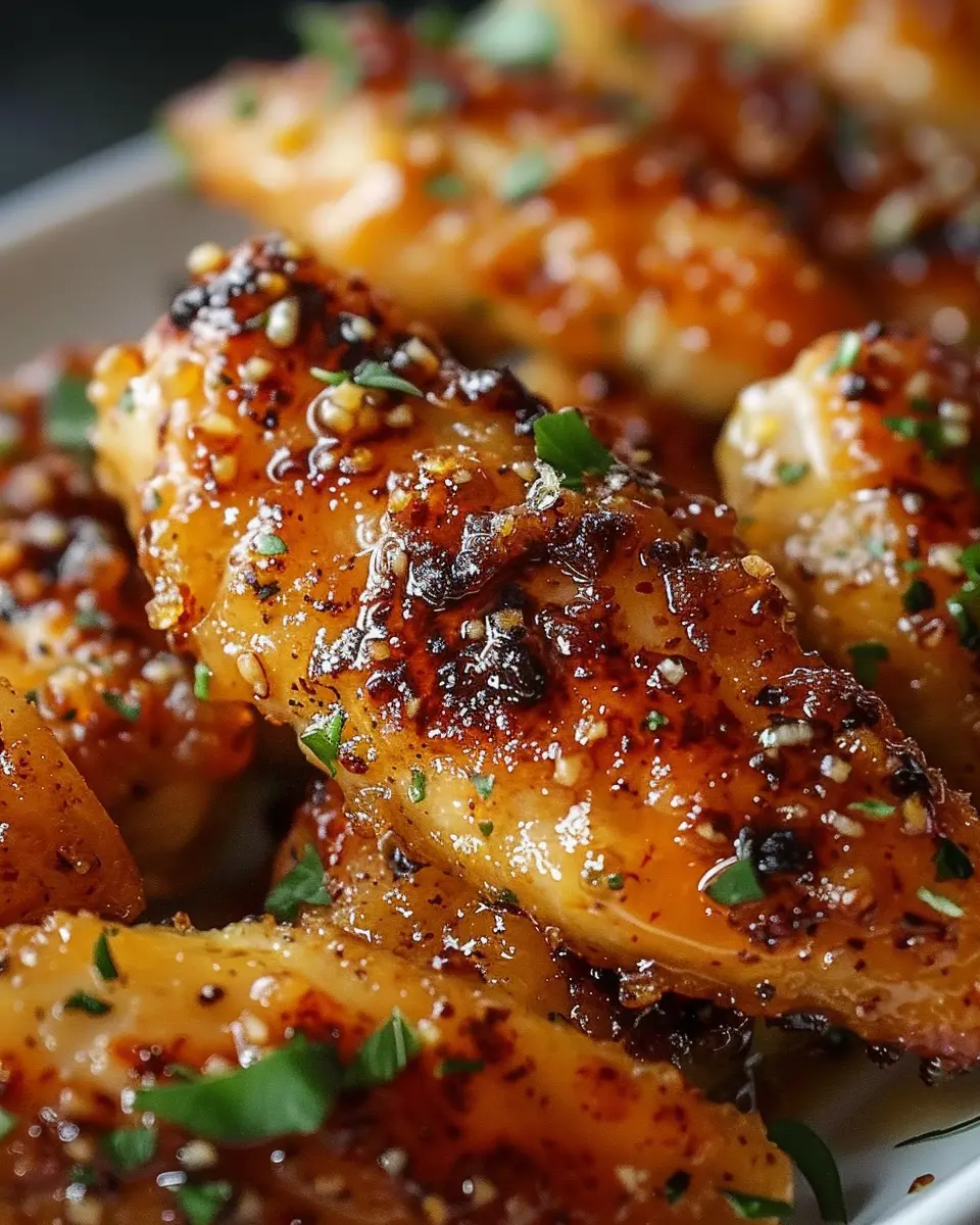 Air Fryer Honey Butter Garlic Chicken Tenders: Easy &amp; Delicious