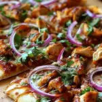 BBQ Chicken Flatbread Pizza