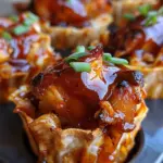 5-Minute Barbecue Chicken Cups
