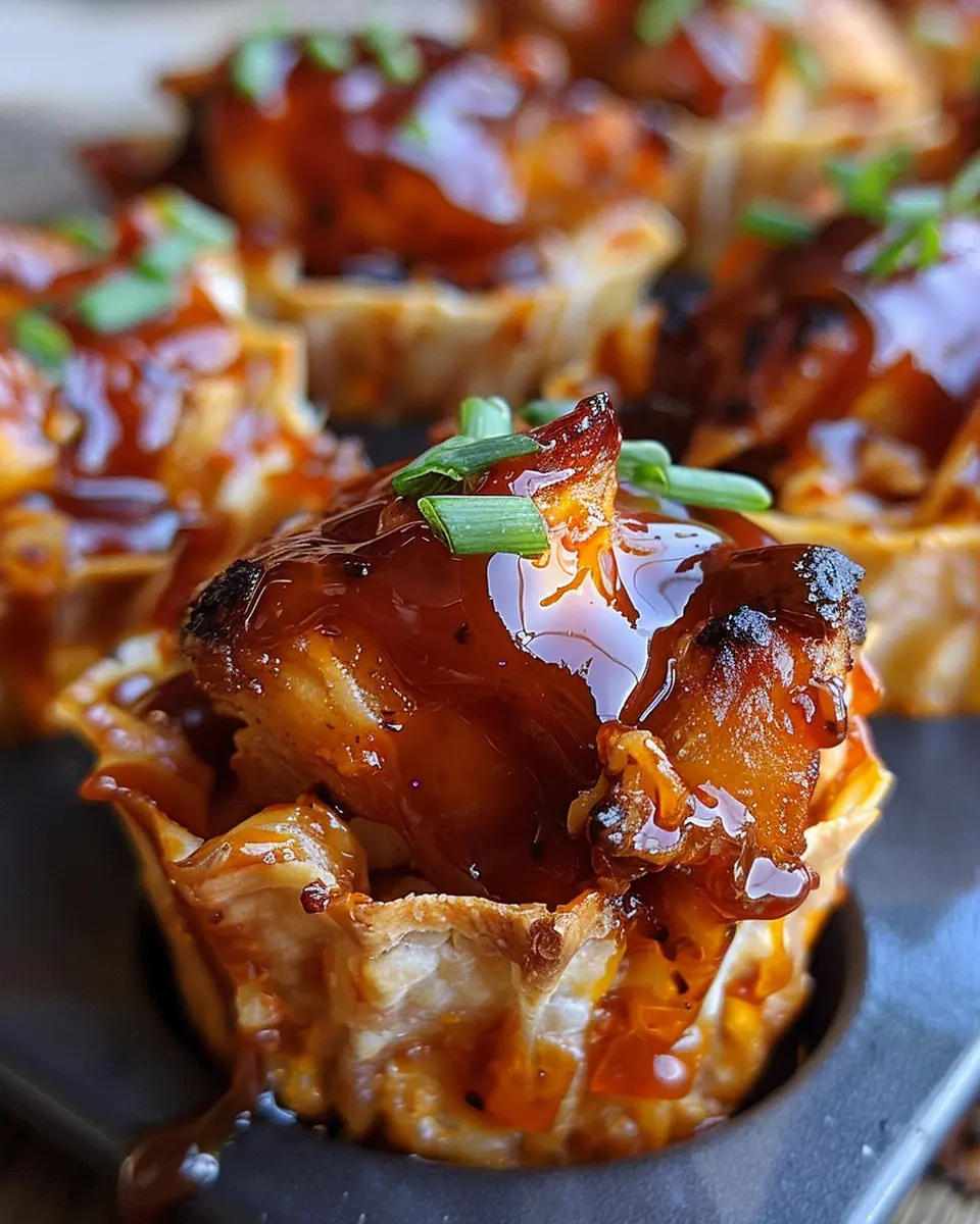 5-Minute Barbecue Chicken Cups: Easy & Delicious Family Snack