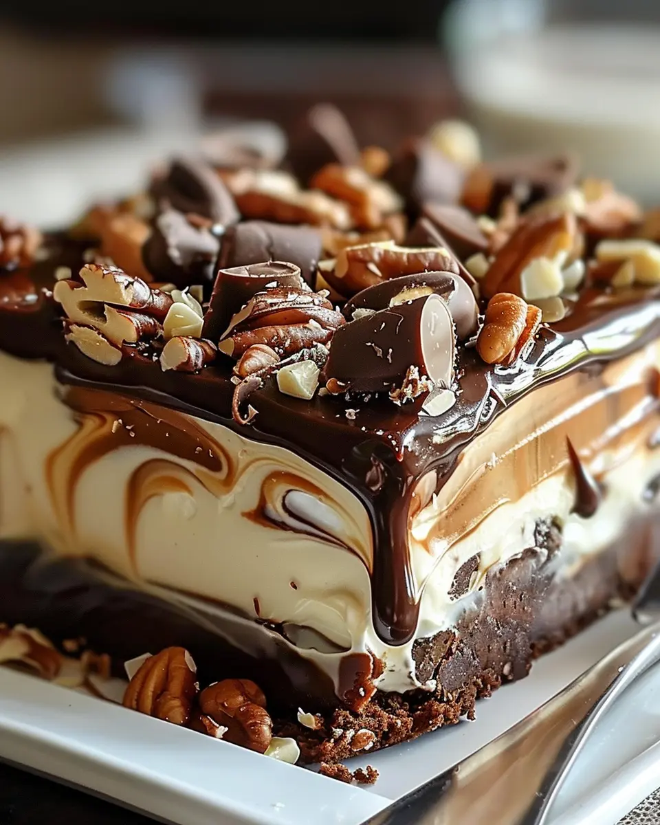 Decadent No Bake Turtle Lush: Indulgent Layers of Delight