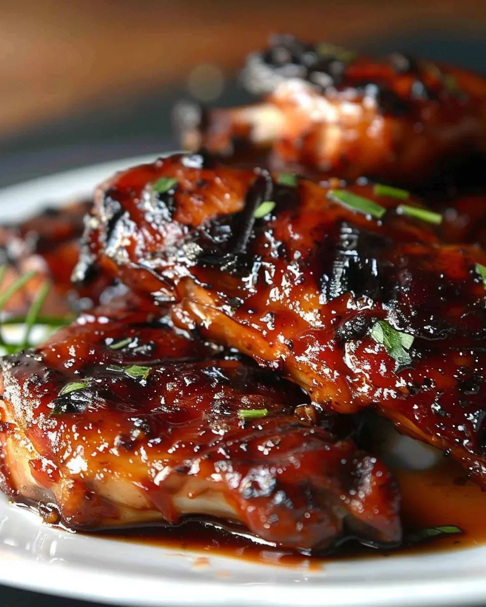 Sweet Sticky Grilled Coca-Cola Chicken: A Juicy Family Favorite