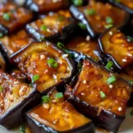 Miso Glazed Eggplant