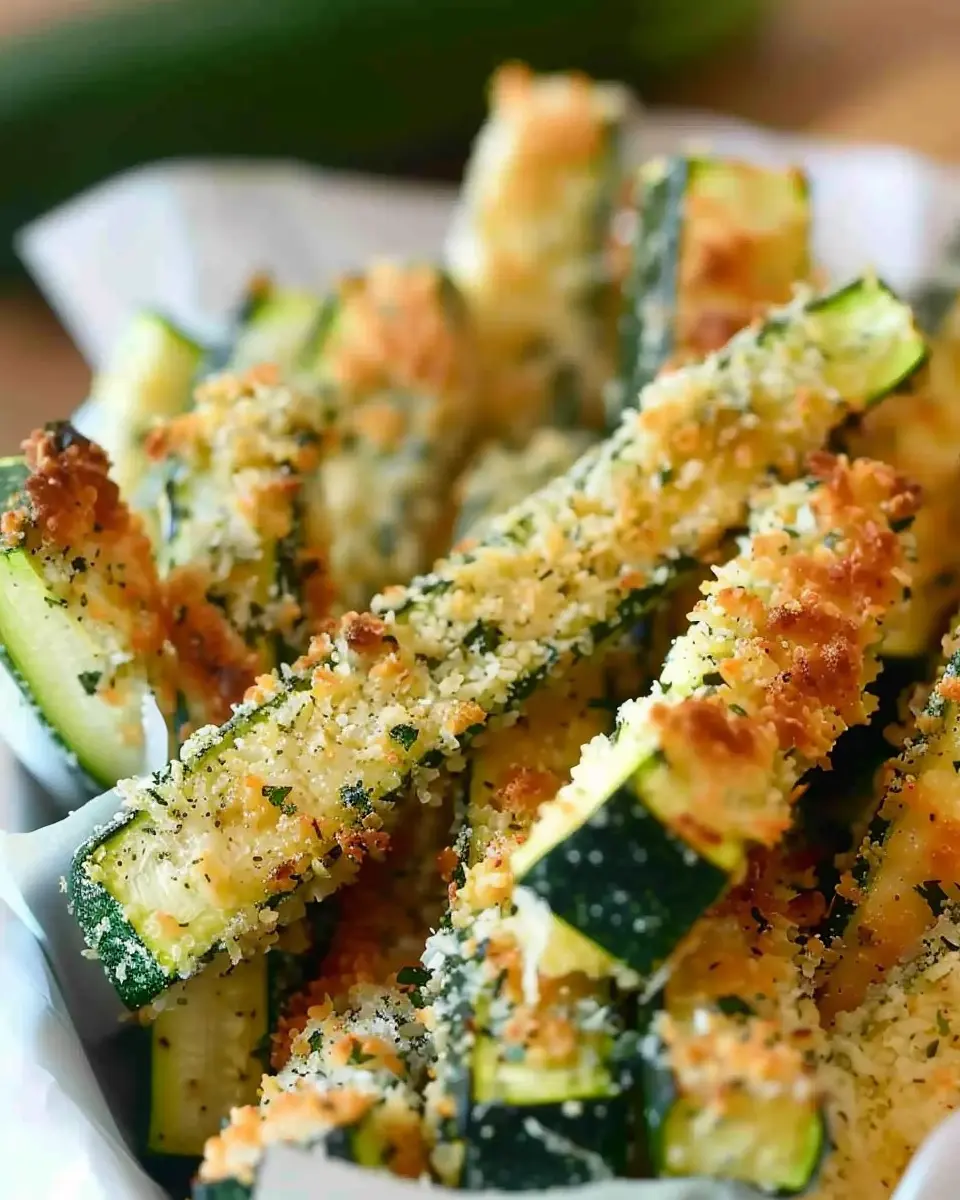 Baked Parmesan Zucchini Fries: Easy, Crispy & Guilt-Free Delight