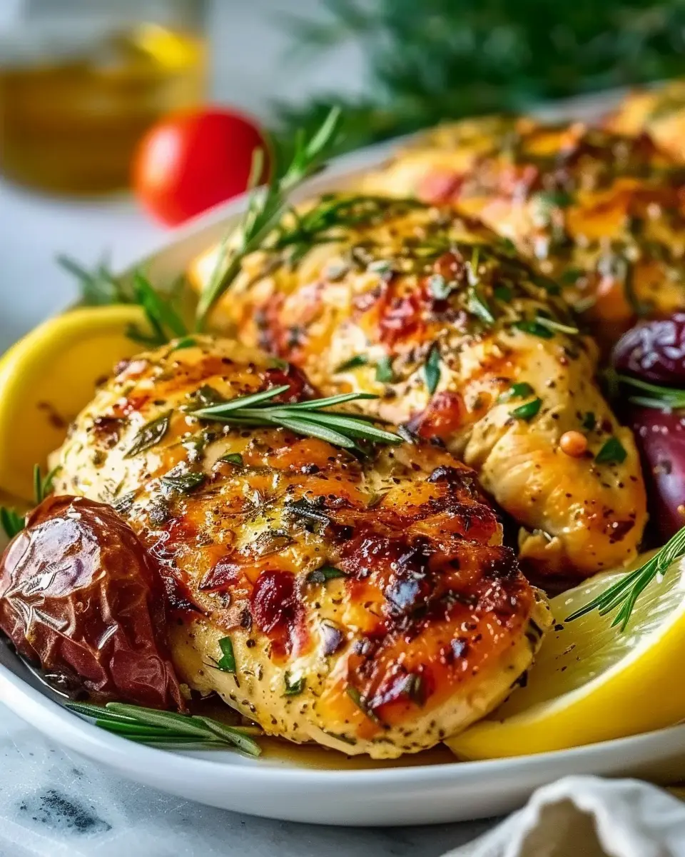 Oven-Baked Greek Chicken Breast: Juicy Flavor with Easy Prep