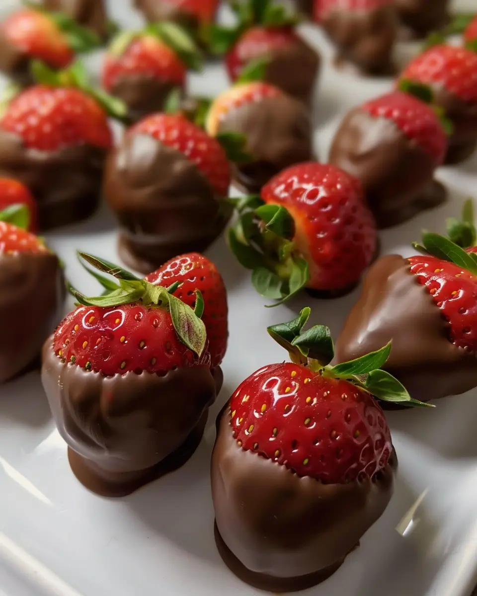 Chocolate Dipped Strawberries: Easy Indulgence for Any Occasion