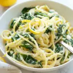EASY LEMON RICOTTA PASTA & SPINACH