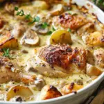 French Chicken Casserole a la Normande