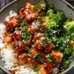 Sticky Chicken Bowls Recipe