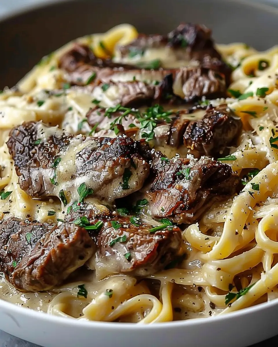 Creamy Steak Pasta Garlic: The Best Indulgent Comfort Dish