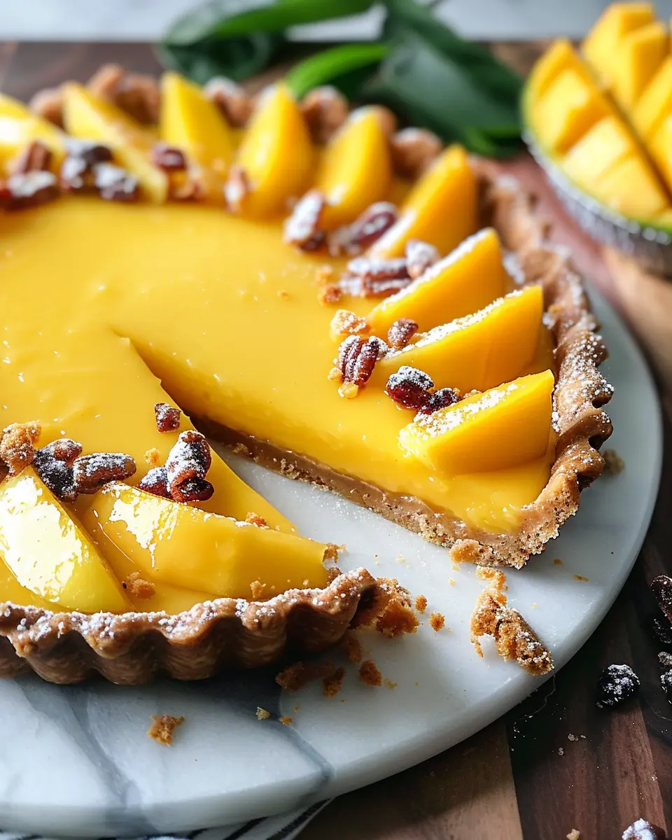 Mango Curd Tart Recipe: The Best Homemade Dessert Delight