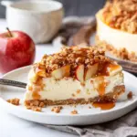 Apple Crisp Cheesecake