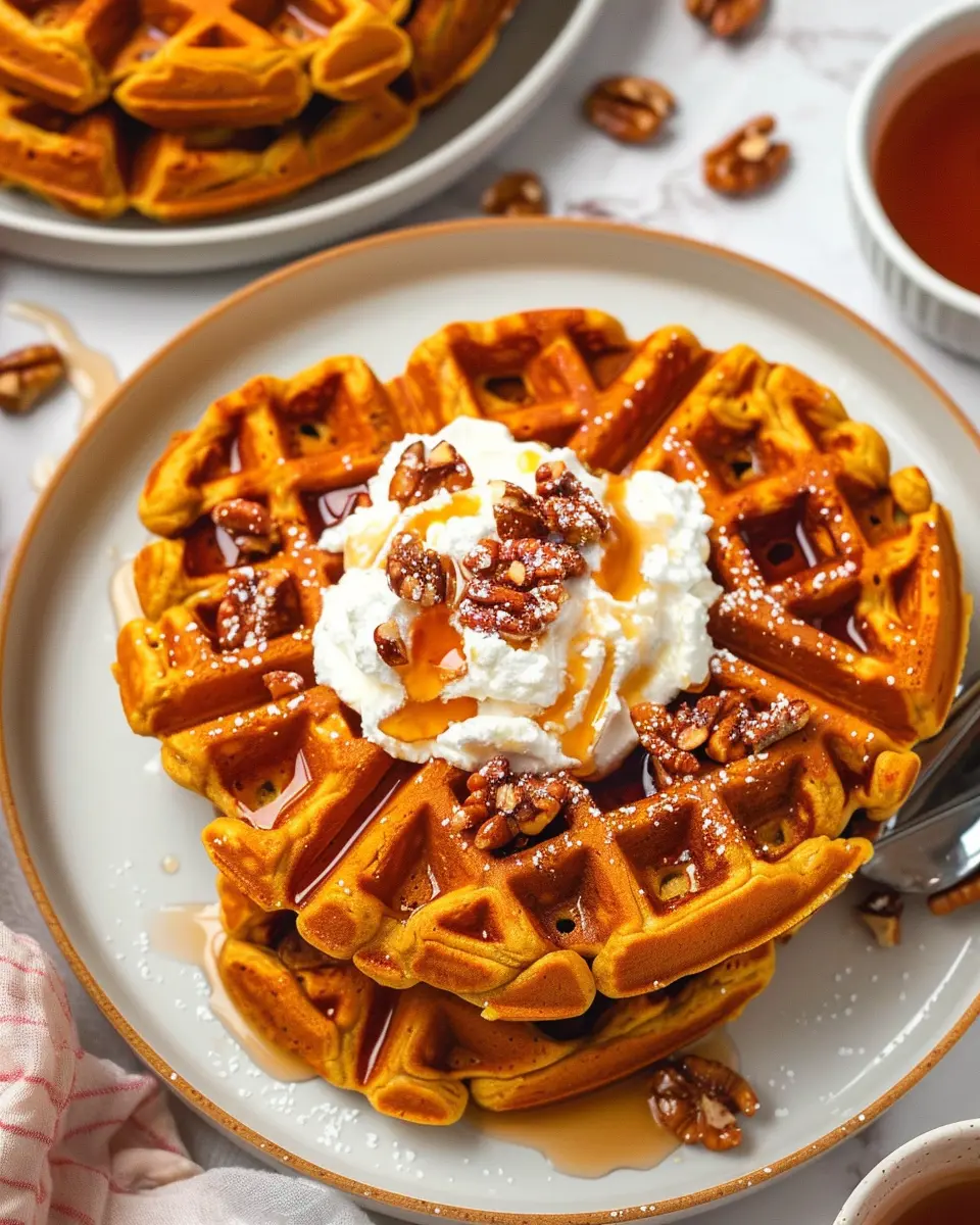 Sweet Potato Waffles: Easy &amp; Delicious with Turkey Bacon Delight