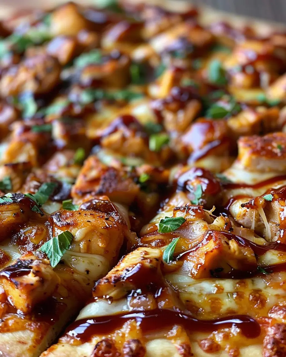 BBQ Chicken Pizza: Easy Recipe with Turkey Bacon Twist