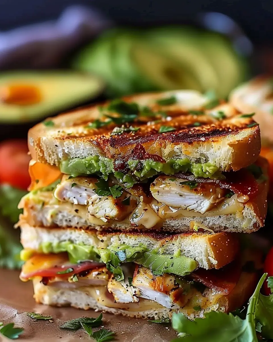 Chicken Avocado Melt Sandwich: The Best Easy Recipe You’ll Love