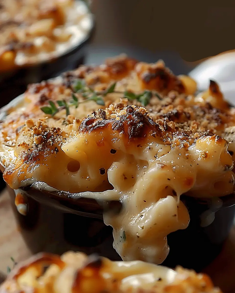 French Onion Soup Mac & Cheese: Irresistibly Creamy Delight