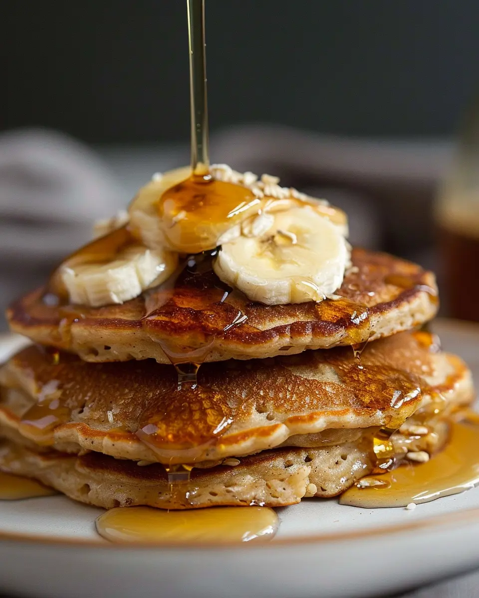 Gluten Free Banana Oat Pancakes: Easy and Delicious Breakfast Option